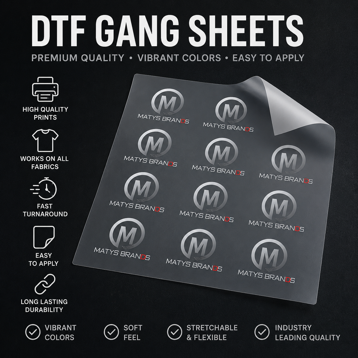 Custom DTF Gang Sheet